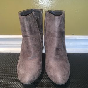 Grey booties